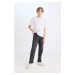 DEFACTO Boy Loose Fit Straight Leg Pocket Jeans