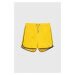 Dětské plavkové šortky Pepe Jeans Gregory žlutá barva, hladké