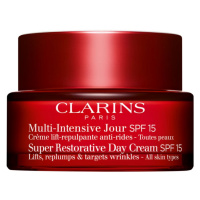 Clarins Super Restorative Day Cream SPF 15 denní krém pro všechny typy pleti SPF 15 50 ml