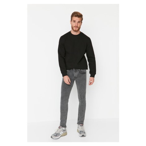 Trendyol Gray Men's Flexible Fabric Skinny Fit Jeans Denim Pants