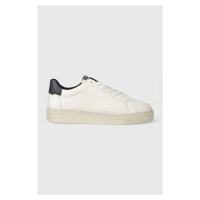 Kožené sneakers boty Gant Mc Julien bílá barva, 28631555.G316