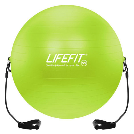 Gymnastický míč s expanderem LIFEFIT® GYMBALL EXPAND 75 cm