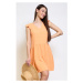 Plážové šaty Lady Belty 23V-1036Y-90 - barva:BELORA/oranžová