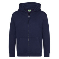 Just Hoods Dětská mikina na zip JH050J Oxford Navy