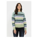 Svetr camel active knitwear light jade