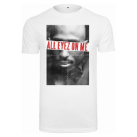 Pánské tričko krátký rukáv // Mister tee 2Pac All Eyez On Me Tee white