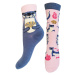 Dámské ponožky Aura.Via - NZP9080, růžová/ modrá/ lachtan Barva: Růžová