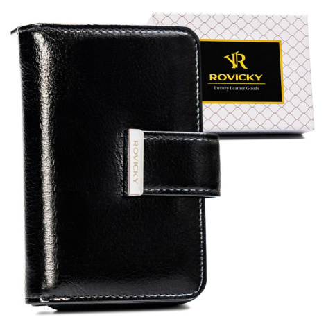 Dámská peněženka s vyraženým monogramem Rovicky