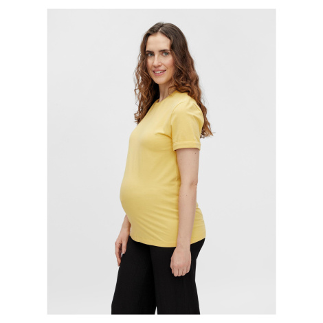 Žluté těhotenské tričko Mama.licious Ilja - Dámské Mama Licious