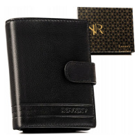 Černá elegantní peněženka Rovicky s přezkou
