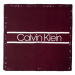 Calvin Klein Calvin Klein dámský vínovo bílý šátek