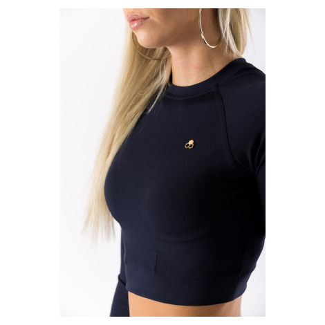 GoldBee Crop-Top BeClassic Second Skin Dark Blue Barva: **