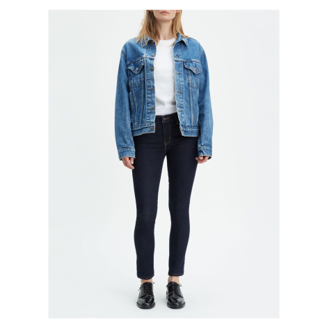 Levi&#39;s Tmavě modré dámské skinny fit džíny Levi's® 711 - Dámské Levi´s