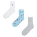Cropp - Sada 3 párů ponožek - Vícebarevná