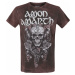 Amon Amarth Carved Skull Tričko hnědá