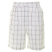 jiná značka NA-KD »Big Check Bermuda Shorts« kraťasy* Barva: Bílá, Mezinárodní