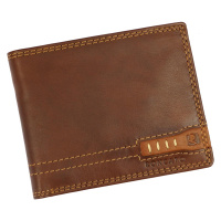 Pánská kožená peněženka RONCATO 185-03 hnědá