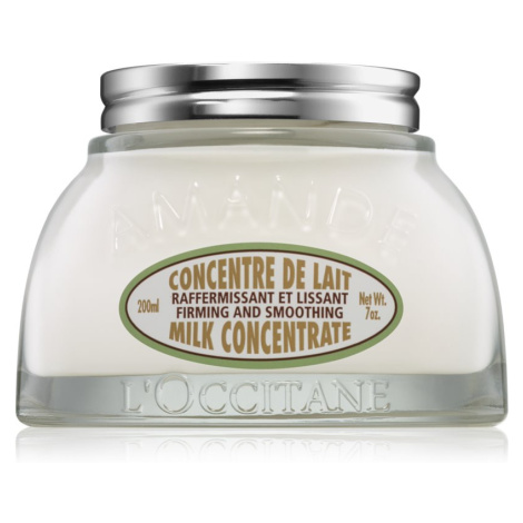 L’Occitane Almond Milk Concentrate zpevňující tělový krém 200 ml L'occitane