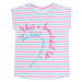 Dívčí triko - Winkiki WTG 01799, růžová / proužek Barva: Růžová