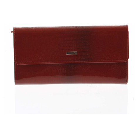 Dámská kožená peněženka Ema červená Ellini