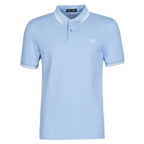 Fred Perry TWIN TIPPED FRED PERRY SHIRT Modrá