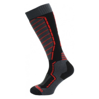 BLIZZARD-Profi ski socks, black/anthracite/red Černá