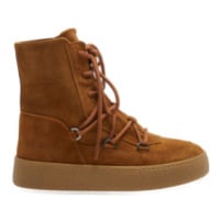 Pánské kotníkové zimní boty MOON BOOT Mtrack Suede cognac