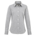 Premier Workwear Dámská popelínová košile Gingham s drobným kostkovaným vzorem