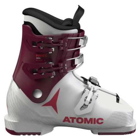 Atomic HAWX GIRL 3 Dívčí lyžařské boty, bílá, velikost