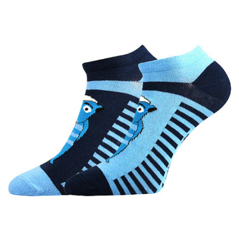 Dětské kotníkové ponožky Boma - Lichožrouti S, Hihlík Barva: Modrá