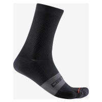 CASTELLI Cyklistické ponožky klasické - ESPRESSO 15 - černá