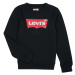 Levis BATWING CREWNECK Černá