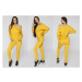 NDN - Dámské sportovní kalhoty MEZY X033 (žlutá) - NDN Sport