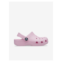 Světle růžové holčičí pantofle Crocs