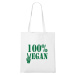 DOBRÝ TRIKO Bavlněná taška s potiskem 100% vegan Barva: Žlutá