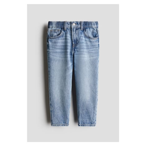 H & M - Loose Fit Jeans - modrá H&M