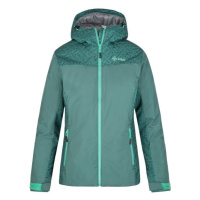 Dámská lyžařská bunda Kilpi FLIP-W tmavě zelená