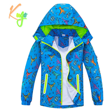 Chlapecká jarní, podzimní bunda - KUGO B2849, světle modrá Barva: Modrá