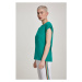 Ladies Extended Shoulder Tee - fresh green