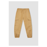 DEFACTO Girls' Parachute Cargo Cotton Trousers