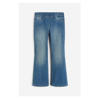 H & M - Superstretch Flare Fit Jeans - modrá
