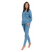 Dámský komplet model 16166424 modrý - DN Nightwear