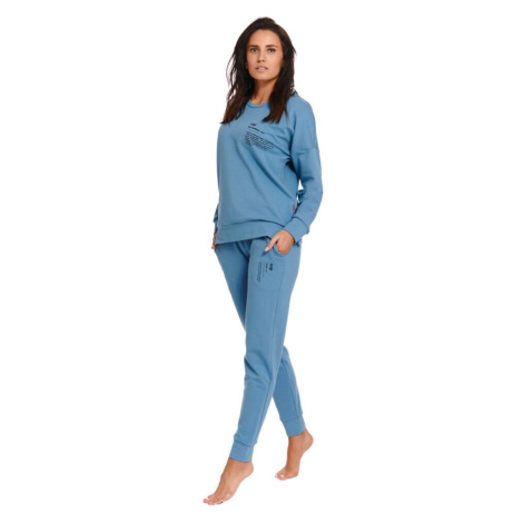 Dámský komplet model 16166424 modrý - DN Nightwear dn-nightwear