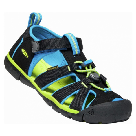 Dětské sandály Keen Seacamp II CNX Children black/brilliant blue