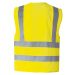 Korntex Hannover Unisex bezpečnostní vesta KX140 Signal Yellow