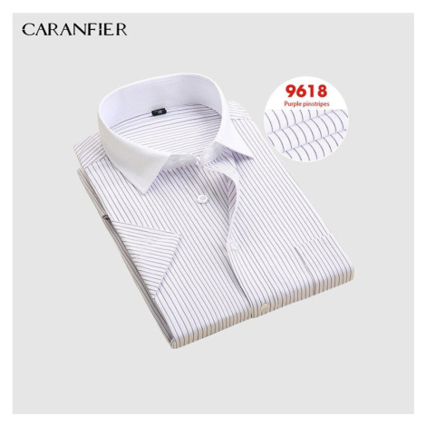 Elegantní pánská košile office styl formální CARANFLER