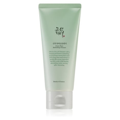 Beauty Of Joseon Green Plum Refreshing Cleanser jemný čisticí pěnivý krém s hydratačním účinkem 