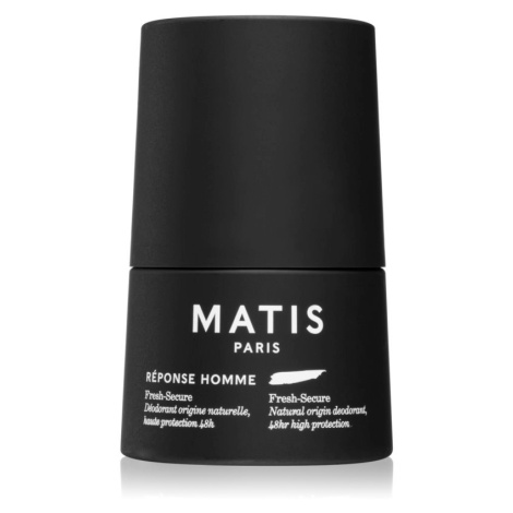 MATIS Paris Réponse Homme Fresh-Secure deodorant roll-on bez obsahu hliníkových solí 50 ml