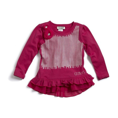 GUESS kids tričko with Sequins GU104