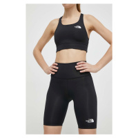 Sportovní šortky The North Face Flex dámské, černá barva, hladké, high waist, NF0A87JUJK31